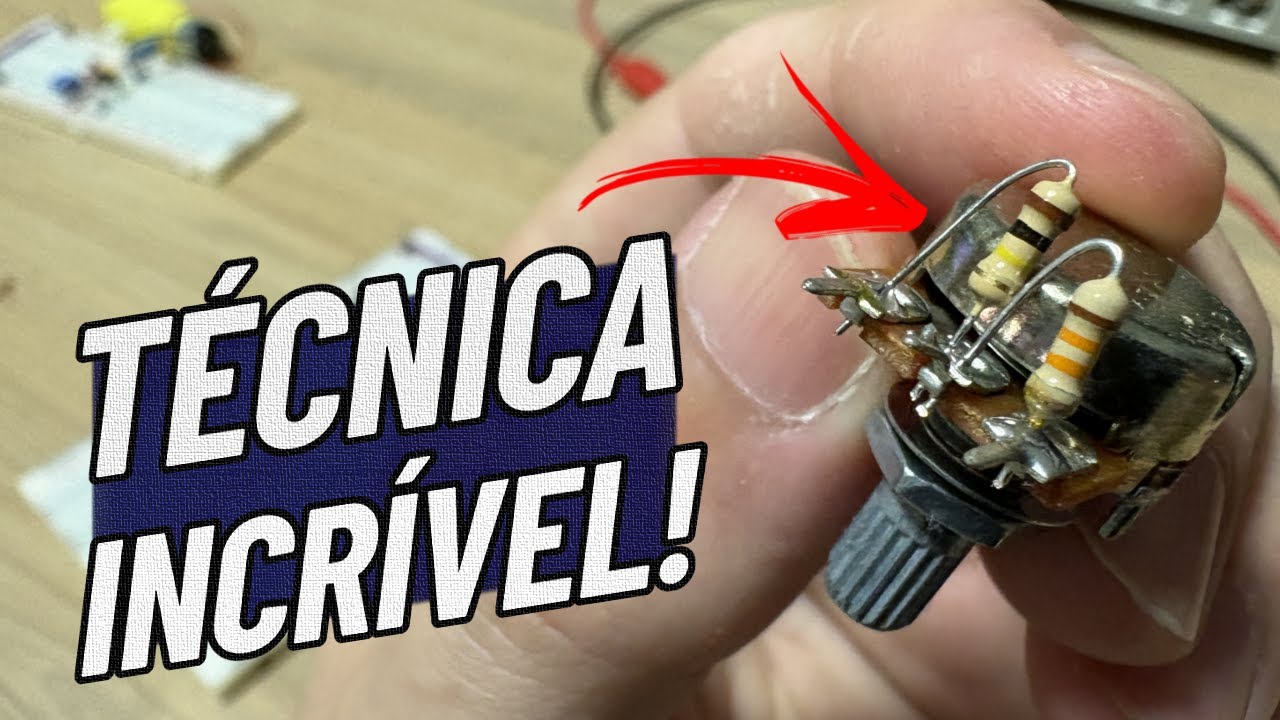 Resistores Soldados em Potenciômetros: você já viu e agora vai entender o motivo!