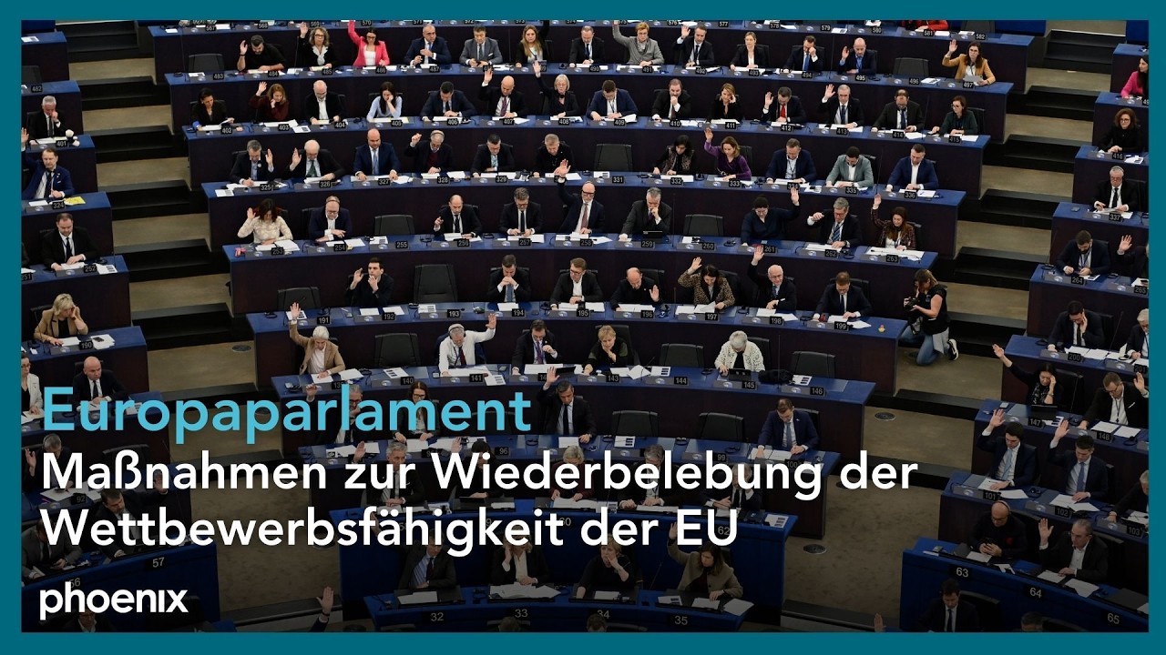 EU-Parlament: Maßnahmen zur Wiederbelebung der Wettbewerbsfähigkeit der EU | 11.02.26