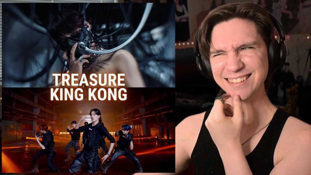 DANCER REACTS TO TREASURE - ‘KING KONG' MV & DANCE PERFORMANCE VIDEO