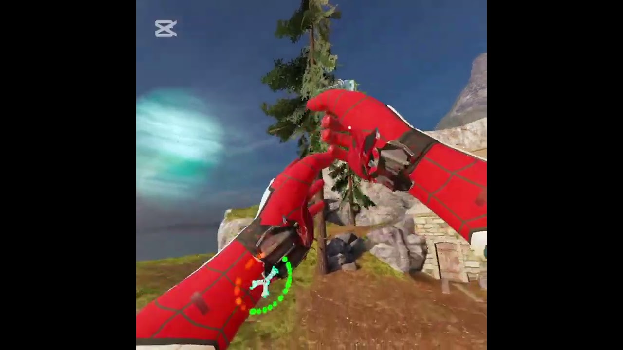  A mod showcase  of a spiderman mod only webshooters armor in description 