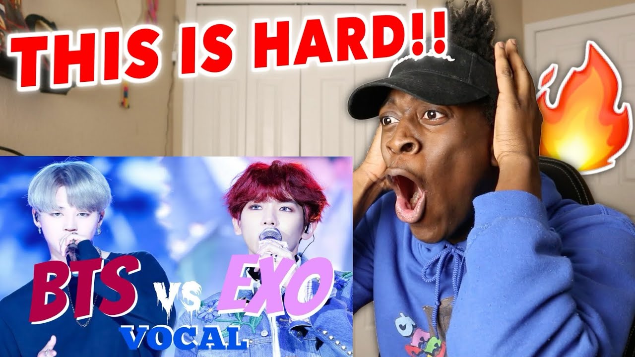 BTS VS EXO Часть 1: ВОКАЛ (ЖИВАЯ) РЕАКЦИЯ!!