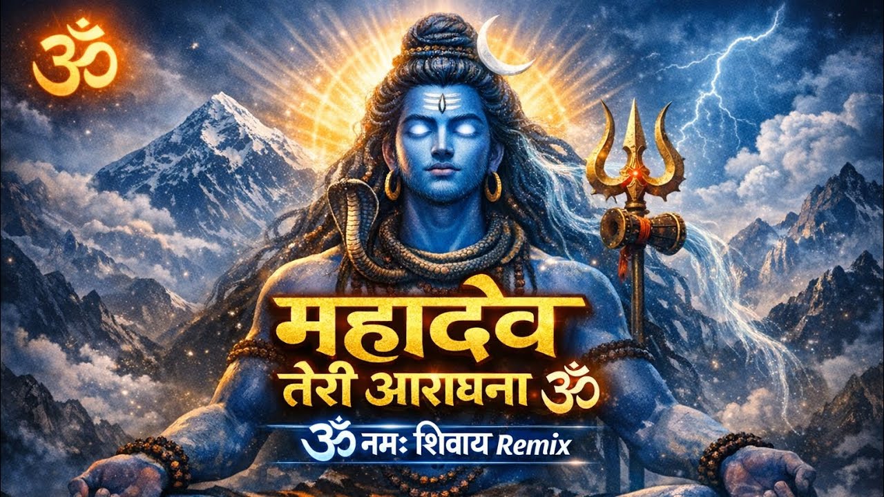 महादेव तेरी आराधना 🔱 | Om Namah Shivay Remix | DJ GUDDU | Shiv Bhajan DJ Song 2026