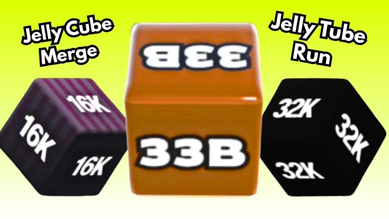 33B - Jelly Tube Run 2048, Infinity Fun Play | Satisfying Ball Games Hub LIVE 🔴 24/7