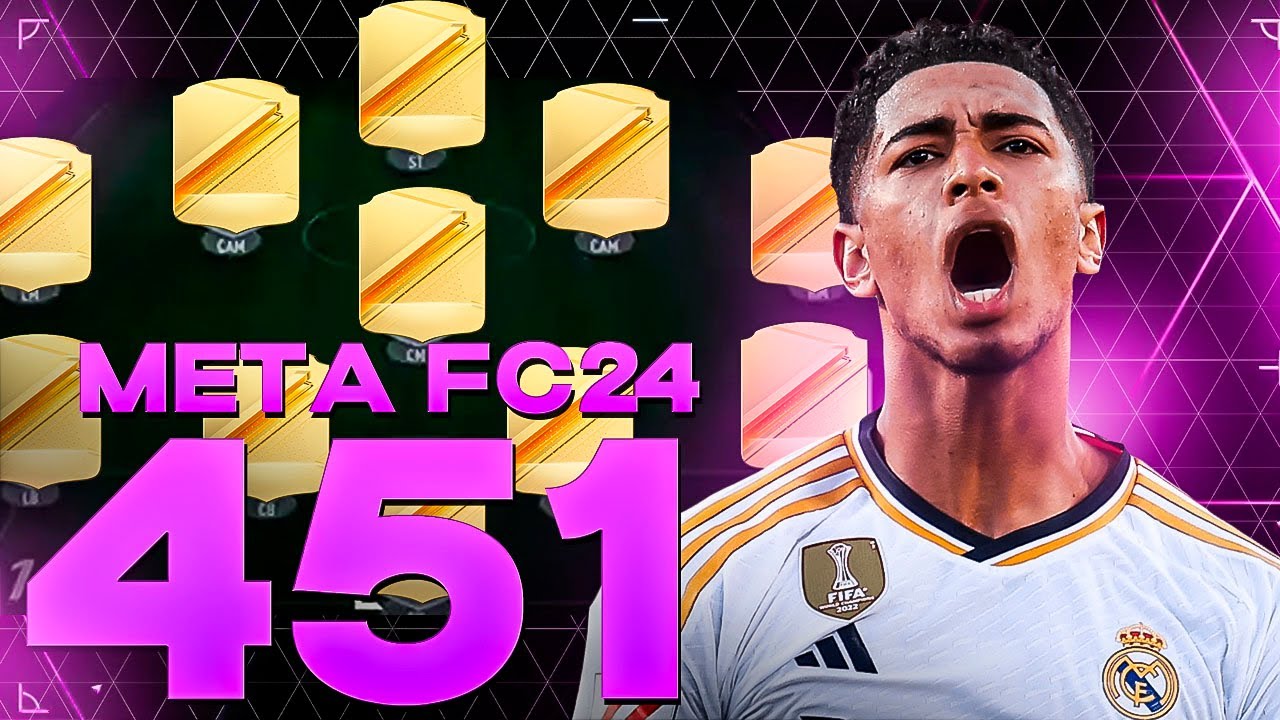FC 24 - FORMAÇÃO TÁTICA INÉDITA 4-5-1 MUITO OFENSIVA ULTIMATE TEAM!