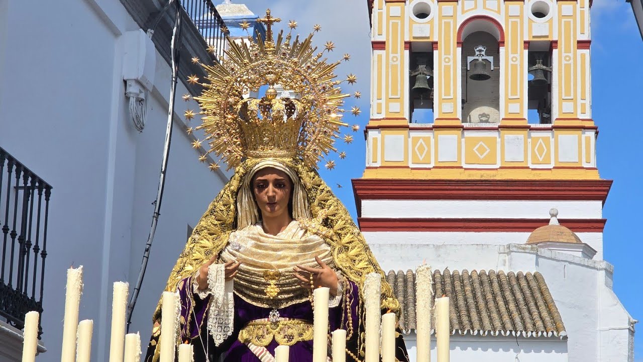 Traslado | María Stma. Angustias Coronada | Hdad Sto. Entierro de Cristo | Sanlúcar la Mayor 2026.