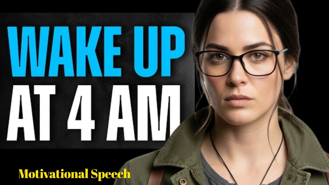 WAKE UP AT 4AM | The Speech That Will Make You Never Hit Snooze Again
