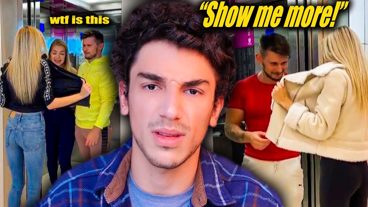 This TikTok Girl Thinks Flashing is Funny. 🤡