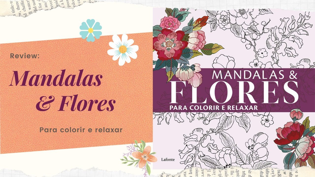 Review: Mandalas & flores _ para colorir e relaxar