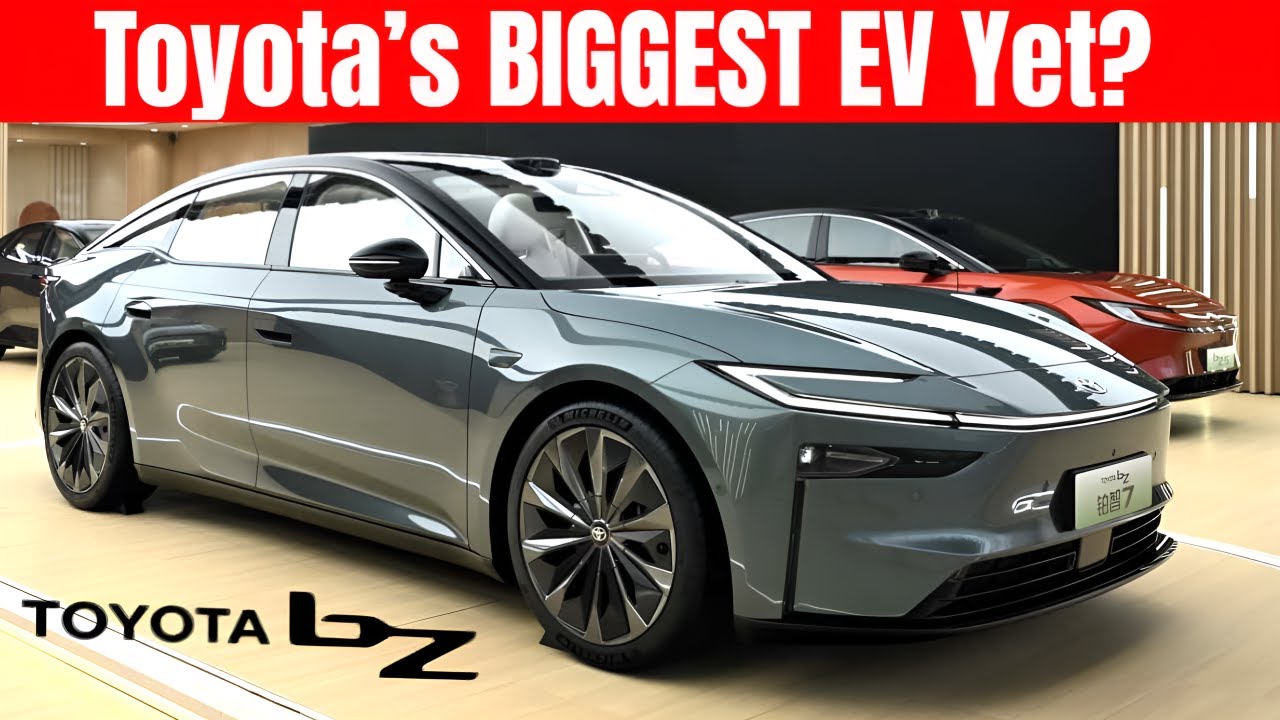 Toyota bZ7 Electric Flagship Sedan &ndash; Bigger Than a Camry?