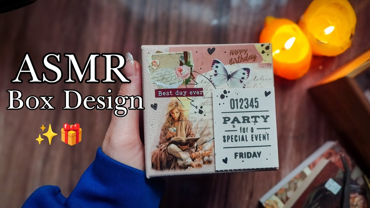 ASMR Box Design | Satisfying Handmade Packaging
