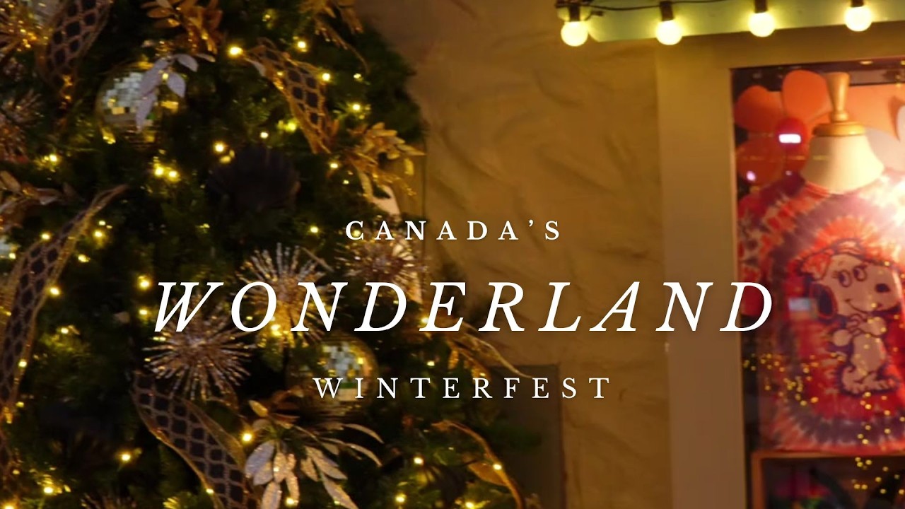 Magical Winter Night at a Beautiful WinterFest 🎄❄️ | Full Festive Experience