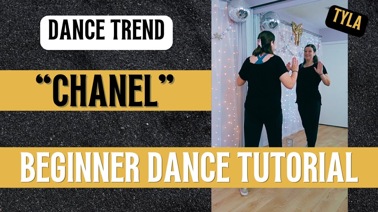 Танцевальный тренд "CHANEL" 💛 💛 (Урок танцев для начинающих) 💛💛 Пошаговое видео и вид сзади!