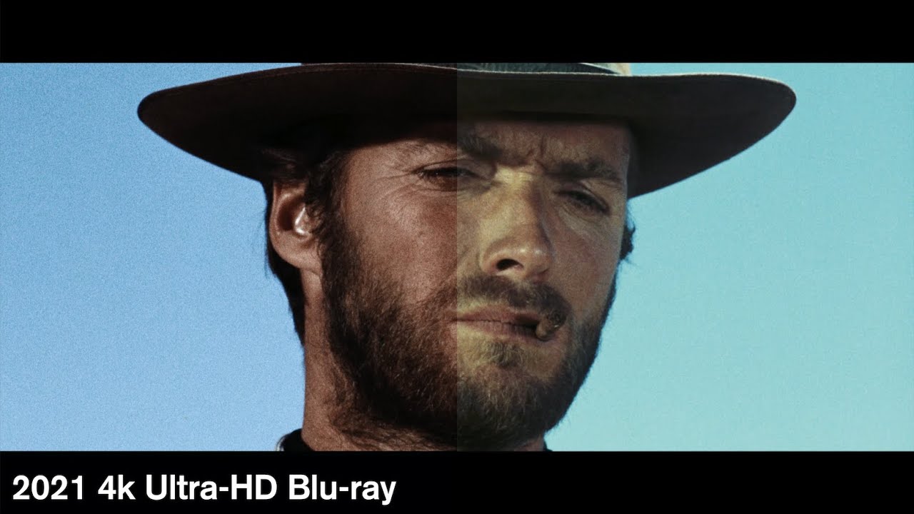 The Good, the Bad and the Ugly - 4k/Blu-ray Comparison