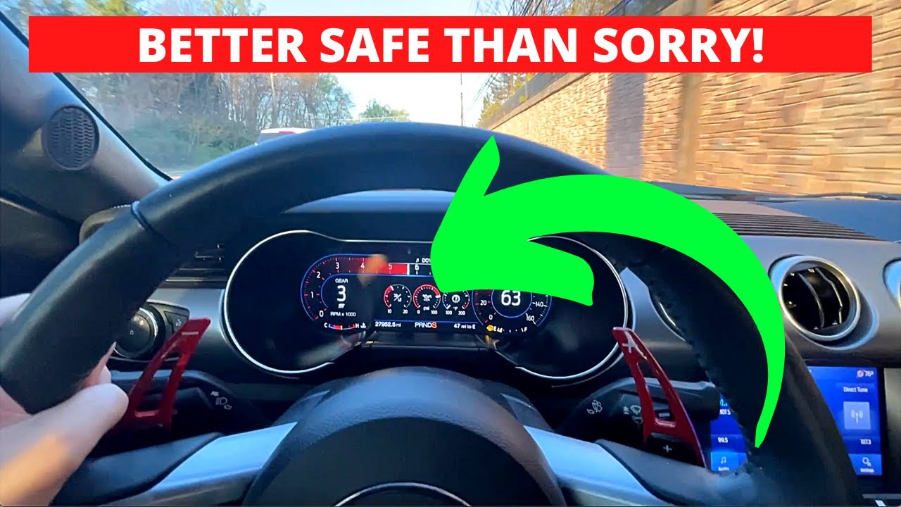 Основы работы с подрулевыми переключателями передач на Mustang | Не совершайте ЭТУ ошибку!