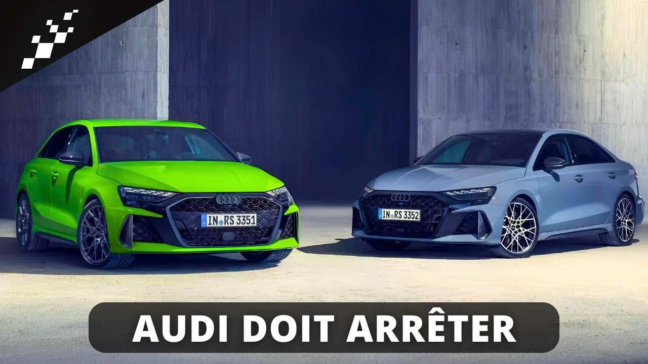 🚨 AUDI oblig&eacute; d'ARR&Ecirc;TER son Meilleur Moteur