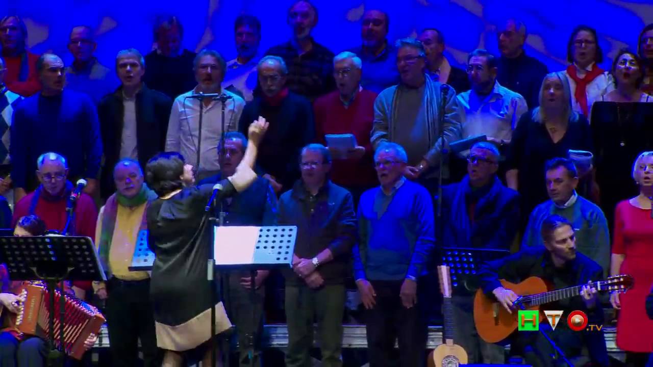 La ChiaraStella 2016 - Verbum Caro Factum Est - Coro Popolare - www.HTO.tv