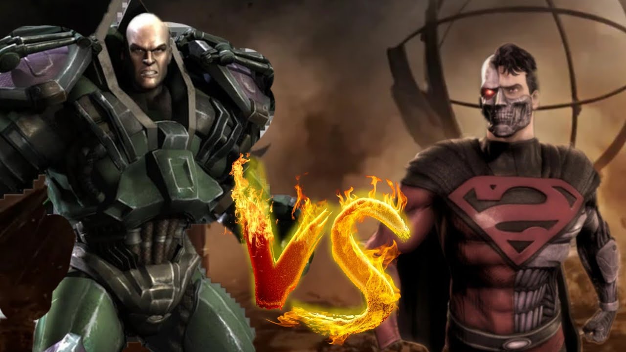 Injustice: Gods Among Us Lex Luthor vs Cyborg Superman