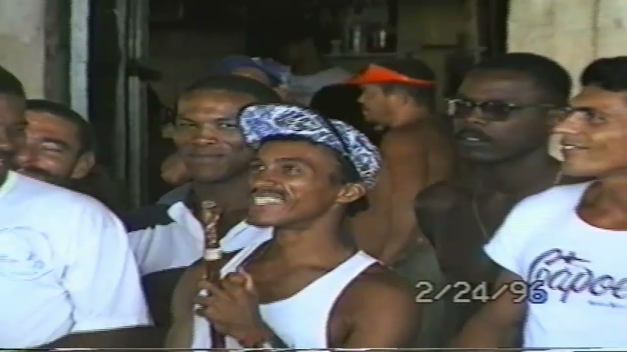 Batizado Histórico! Mercado Modelo em Salvador (1996) | Família Nova Geração Capoeira Oxóssi