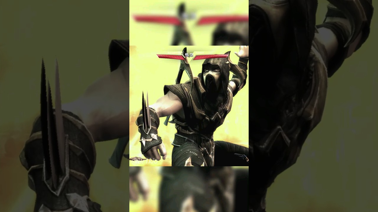 Scorpion vs Lobo #injustice #mortalkombat #shorts