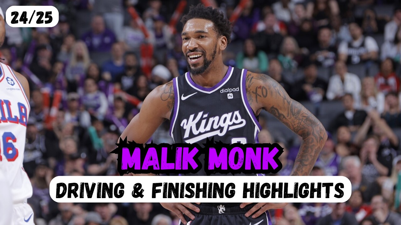 Malik Monk / 24-25 Driving & Finishing Highlights