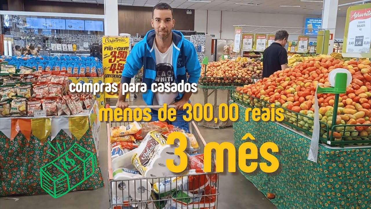 NAMORADOS QUE V&Atilde;O CASAR, COM POUCO DINHEIRO COMPRA PARA 3 MESES,  ECONOMIZE ASSIM.