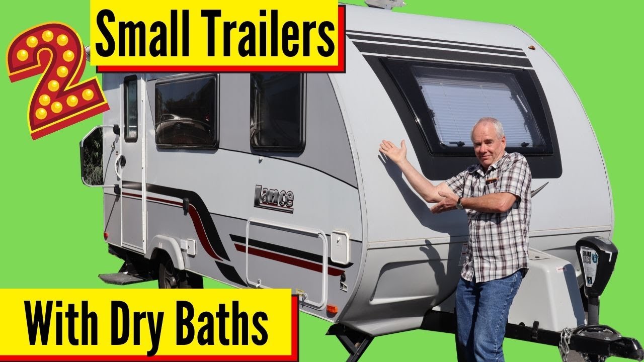 Two Trailers UNDER 3500 lbs - with DRY BATHS!  Lance 1475 and 1575