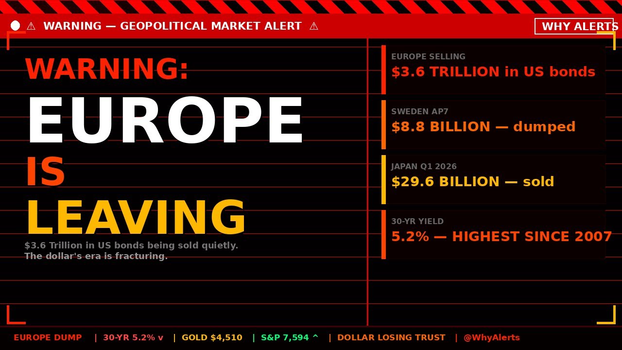 Why Europe Is Quietly Dumping America, The Biggest Geopolitical Shift Of 2026