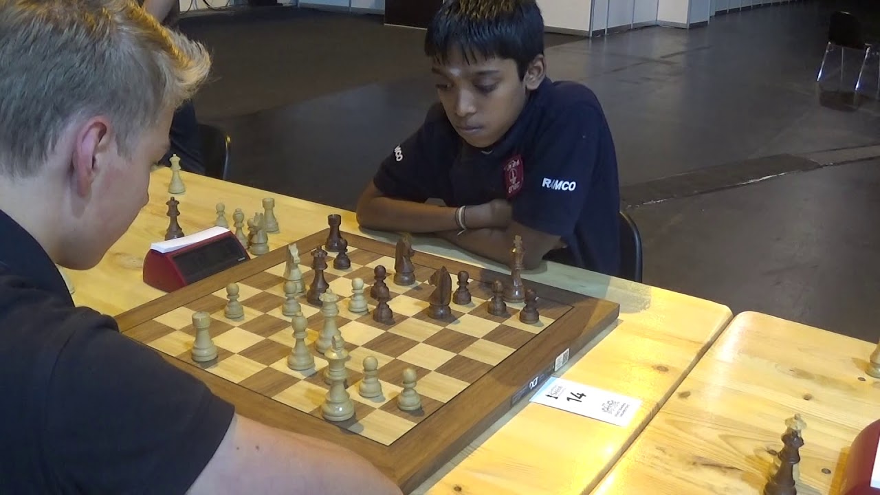 Chukavin Kirill - GM Praggnanandhaa Rameshbabu, Sicilian defense, Blitz chess