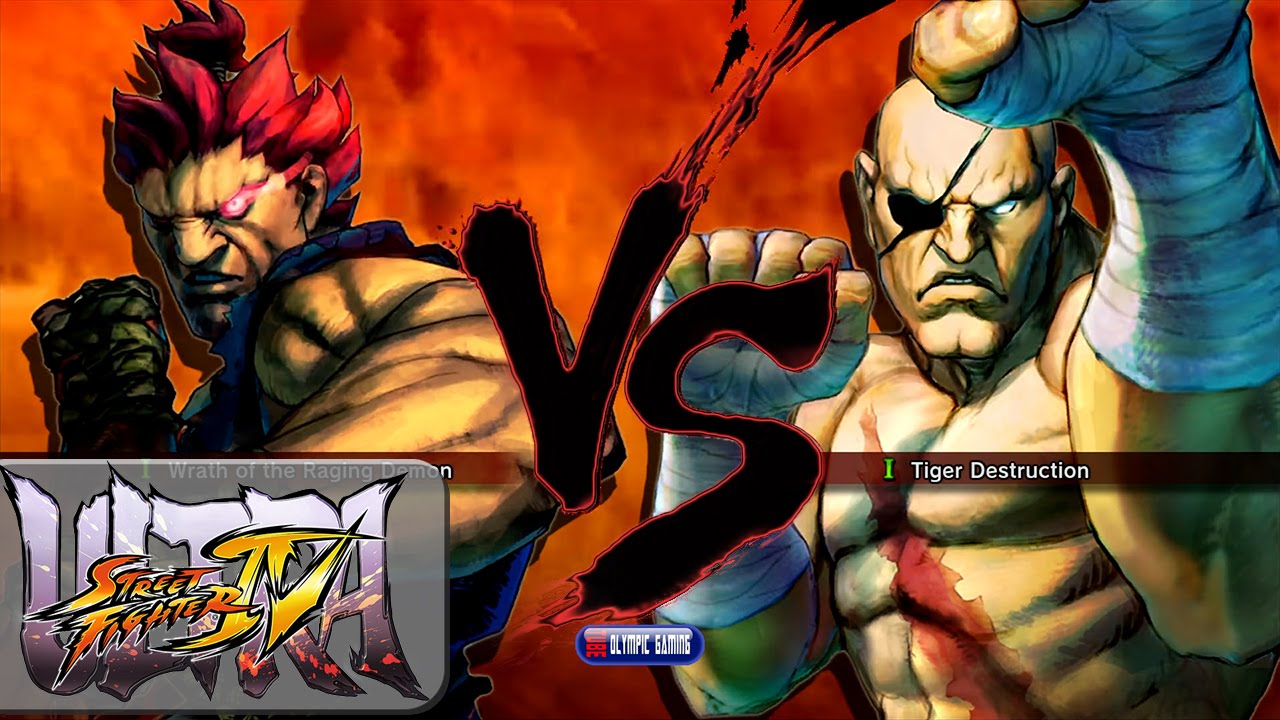 USF4: VolcanicAkuma55 (Akuma) Vs Bloodysnails (Sagat) XBOX 360 HD
