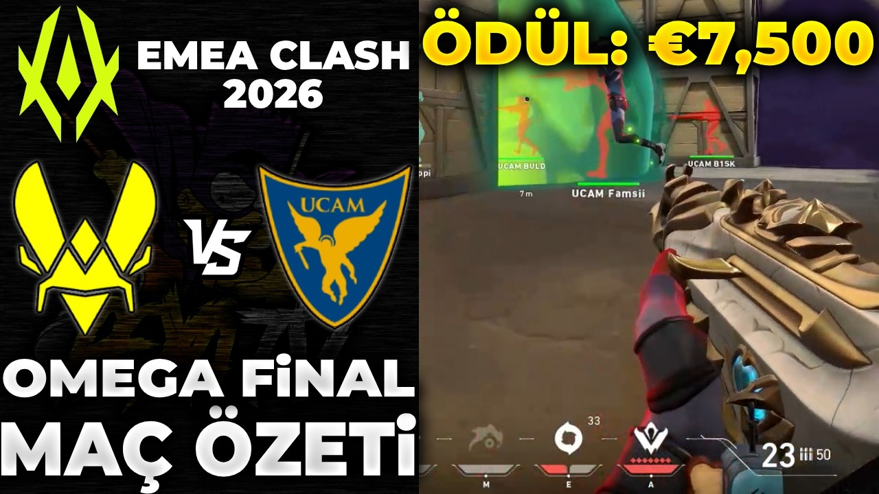 TEAM VITALITY vs UCAM OMEGA FİNALİ MAÇ ÖZETİ | EMEA CLASH 2026