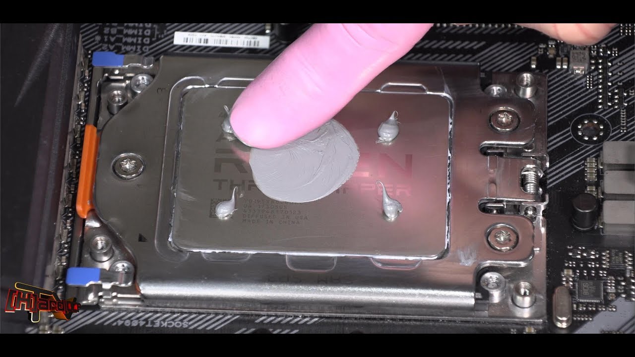 AMD Threadripper TIM Application