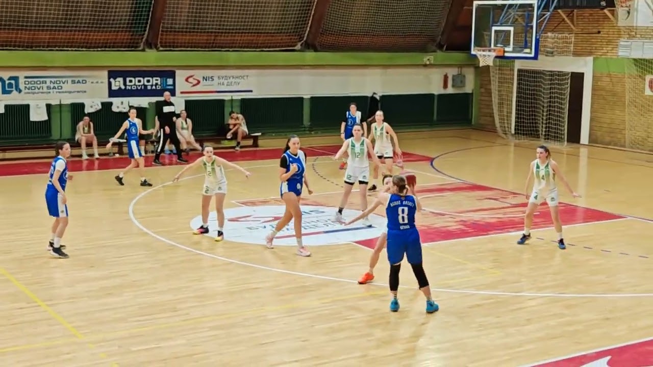 1.ŽRL SEVER /12. KOLO/ Jedinstvo - Agros basket Opovo 4/4 (73:63)