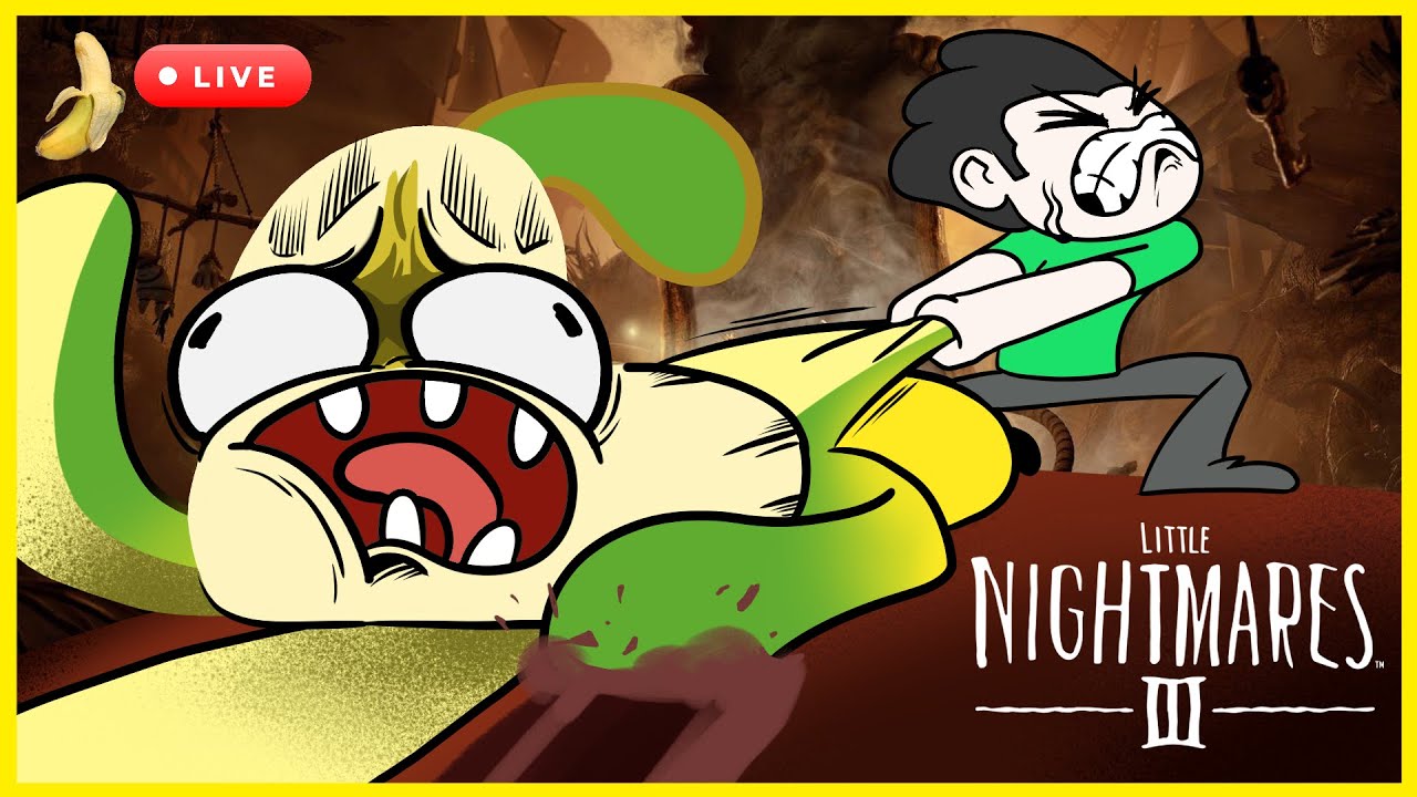 🔴🍌 @sumieazil SAMBUNG LAGII YEHHEHHEYY | Little Nightmare 3