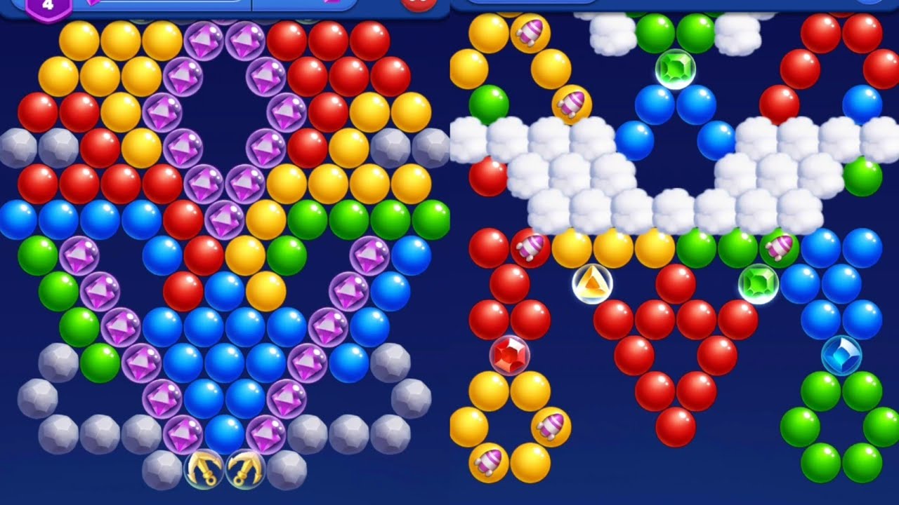 Bubble Shooter Ocean Pop Level 20 - 25