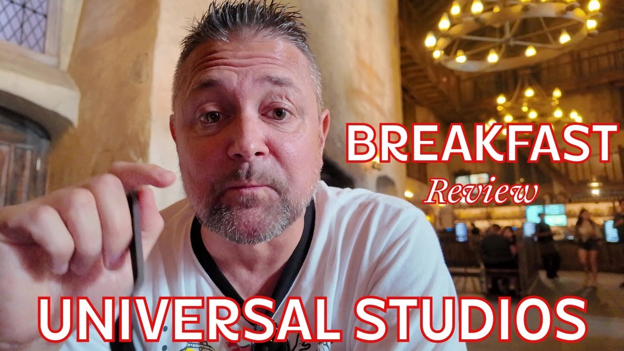 Обзор завтрака «Дырявый котёл» в Universal Studios Florida! Завтрак подан!