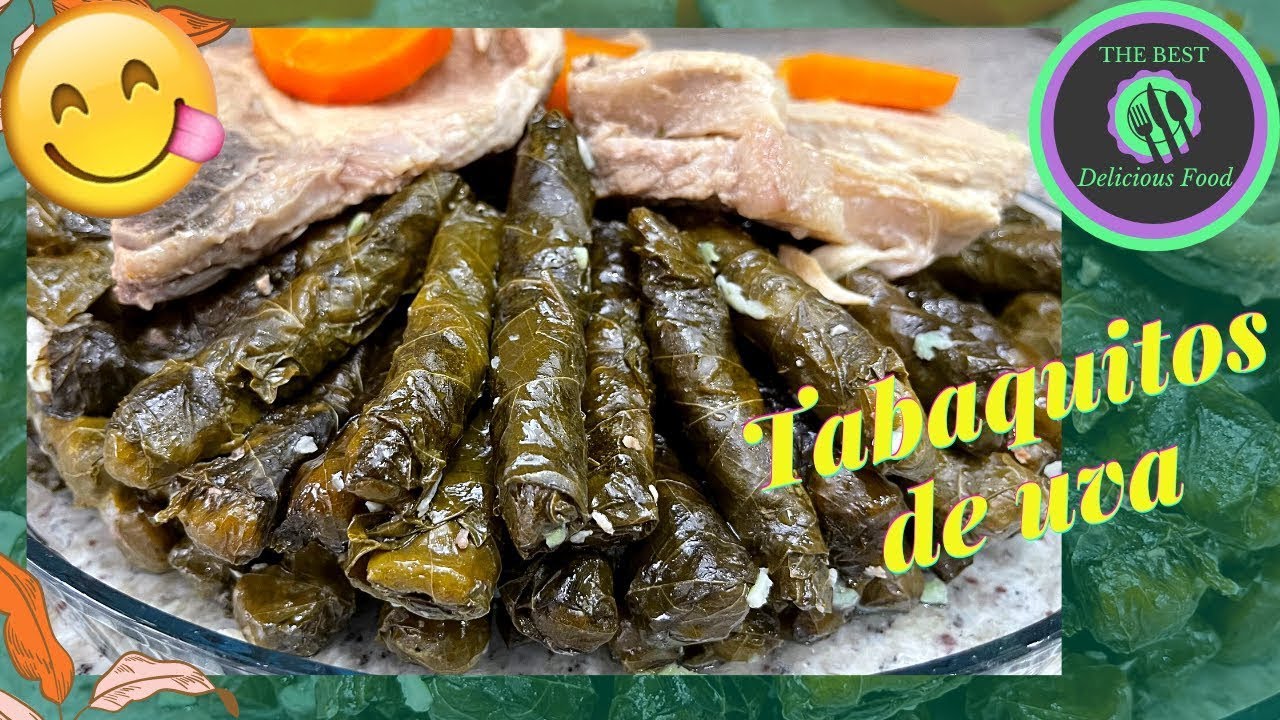 Tabaquitos de Uva (Comida Árabe) [DELICIOSO] 😋