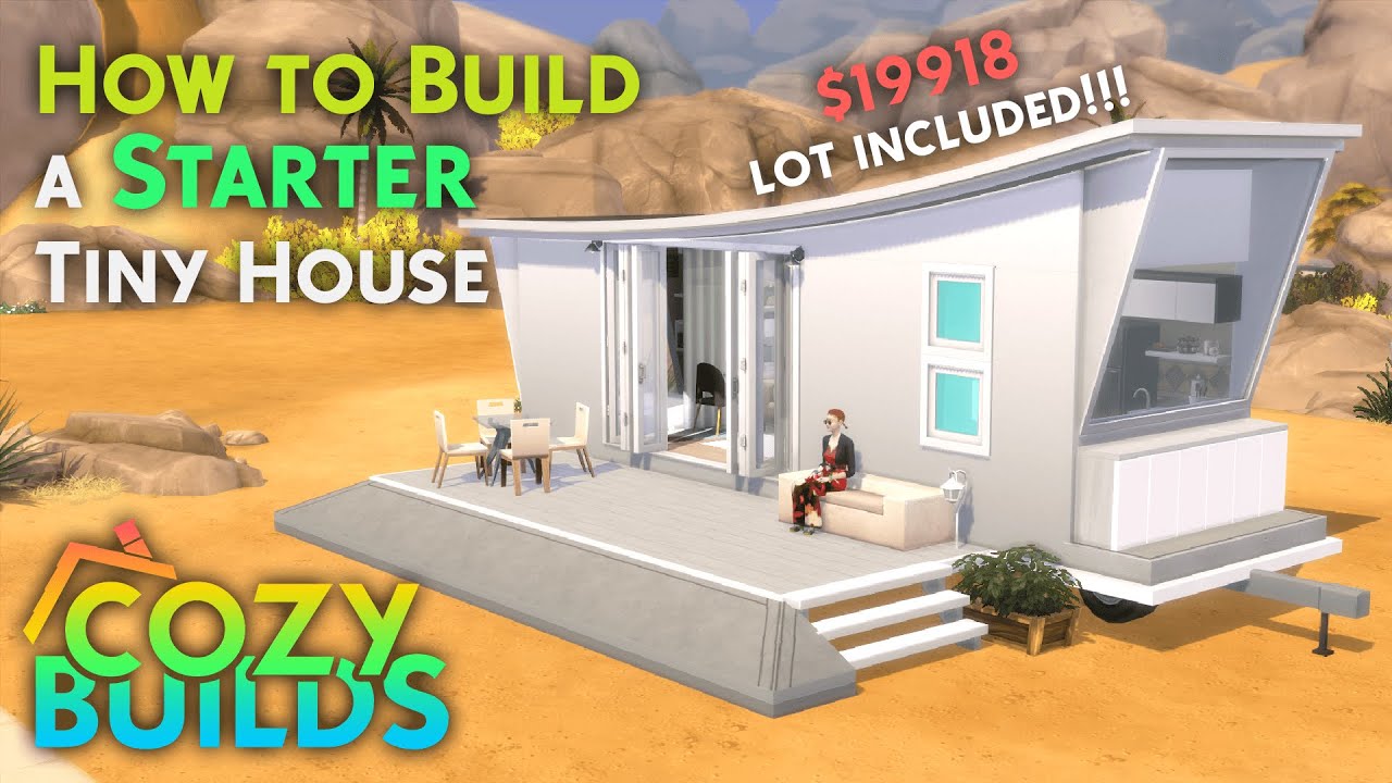 How to build a Starter Tiny House on Wheels for less than $20000 🚗🏠💸 Full Speed Build  • The Sims 4