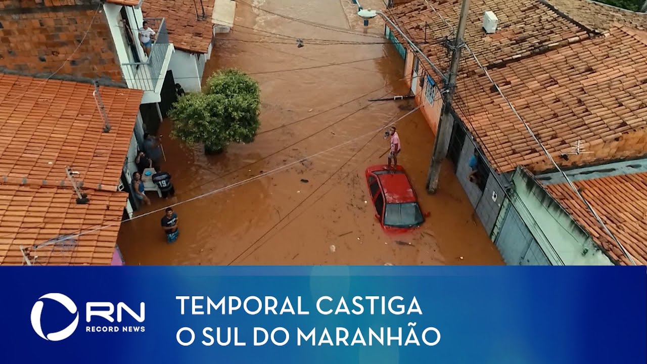 Temporal castiga o sul do Maranhão