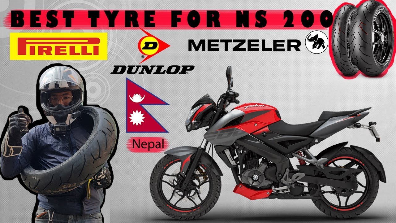BEST TYRE FOR NS 200 || Pirelli Diablo Rosso ii || Most Gripy Tyre Used Yet  ||