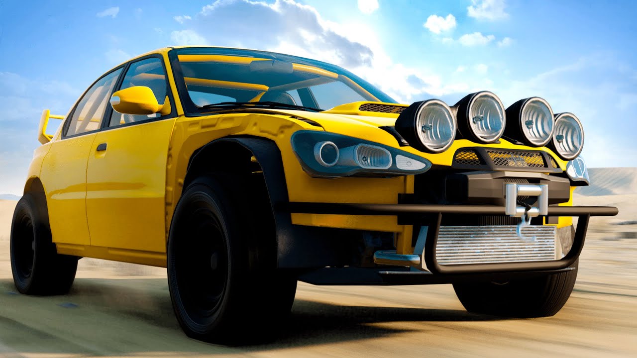 Лебедка или трос в игре BeamNG Drive