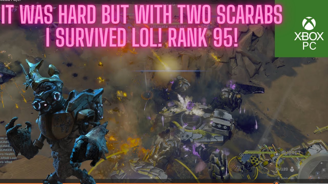Halo wars 2 multiplayer match 30 rank 95{2 vs 2 4k }xbox pc