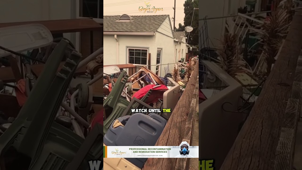 Look at this Transformation Hoarding Cleanup! #shorts #hoardingcleanup #hoarding