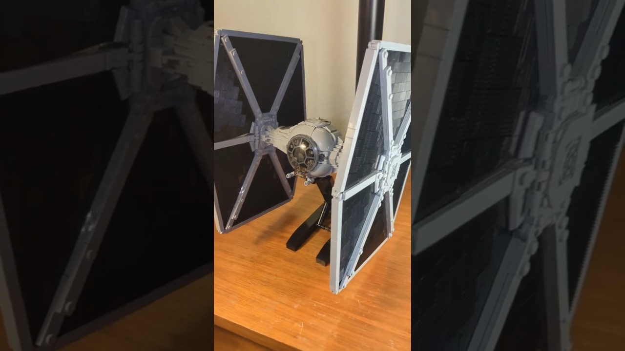 Tie Fighter LEGO Set vs. MOC  #lego #legostarwars #legosets #starwars