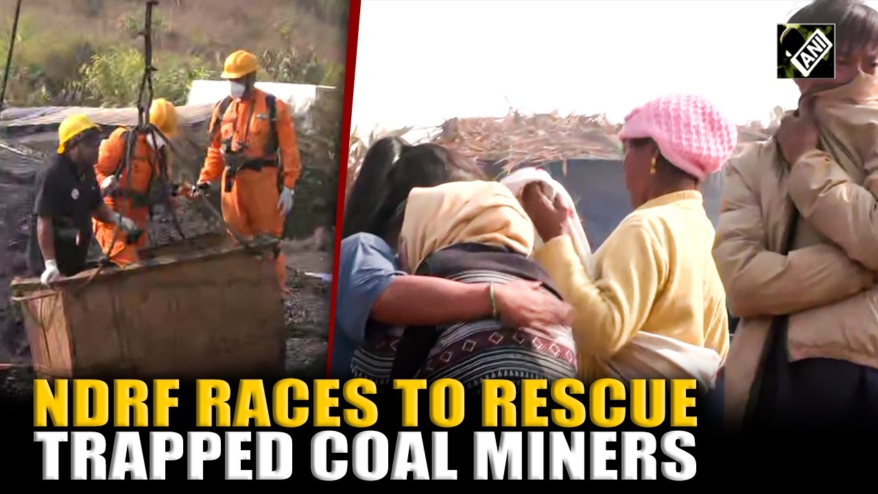 NDRF races against time to rescue miners trapped after Meghalaya coal mine explosion kills 18