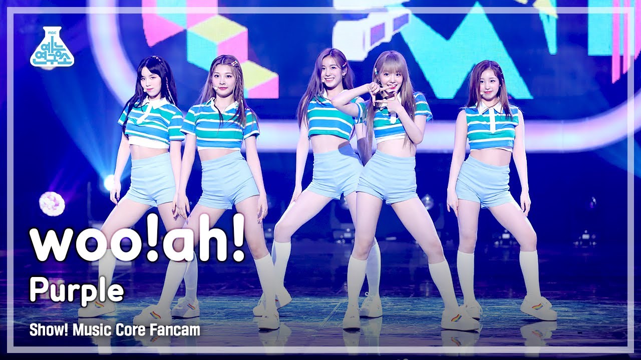 [예능연구소 4K] 우아! 직캠 'Purple' (woo!ah! FanCam) @Show!MusicCore 210626