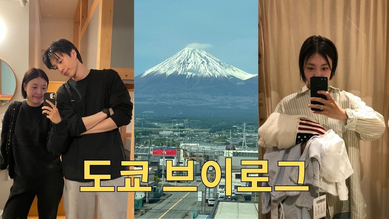 일본 여행 브이로그 | 도쿄는 언제나 짜릿해 ⋰˚☆ | 기차에서 후지산 보기 | 술 무제한 로컬 맛집 방문