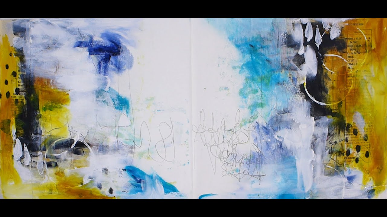 Abstract Art Mark Making #14 | More Art Journal Play