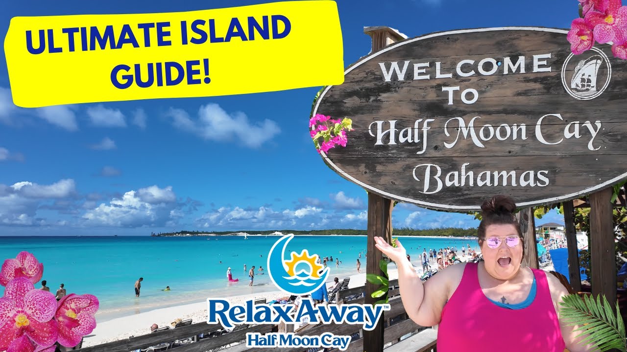 Swim, Eat, Explore: Half Moon Cay Ultimate Day Guide!🏖️🌊🍔