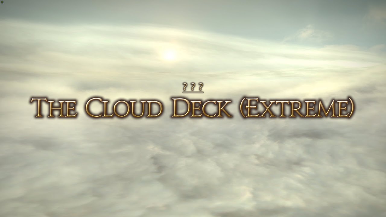 FFXIV Shadowbringers - The Cloud Deck (Diamond Weapon) Extreme Weeb Static Clear - 4-16-21