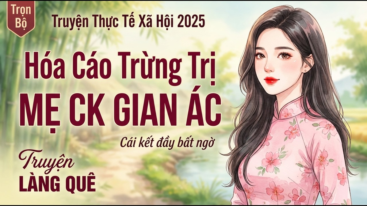 Vừa nghe đã thấy hấp dẫn： DÂU HIỀN HÓA CÁO TRỪNG TRỊ MẸ CHỒNG GIAN ÁC - Kể chuyện đêm khuya